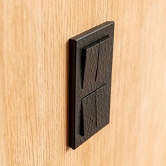 Выключатель Werkel двухклавишный встраиваемый черный проходной (a052060) - фото 5