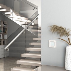 Выключатель Werkel одноклавишный встраиваемый белый с подсветкой (a052030) - фото 3