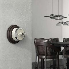 Выключатель Werkel двухклавишный встраиваемый слоновая кость матовый на 4 положения (a058782) - фото 3