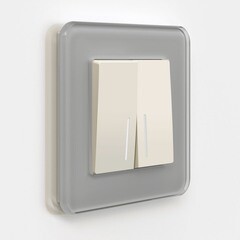 Выключатель Werkel двухклавишный встраиваемый айвори матовый с подсветкой (a059282) - фото 5