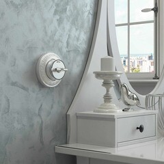 Выключатель Werkel двухклавишный встраиваемый серебряный матовый на 4 положения (a058781) - фото 4