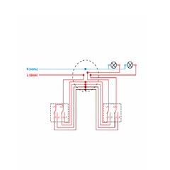 Выключатель Werkel двухклавишный встраиваемый серебряный с подсветкой (a052085) - фото 7