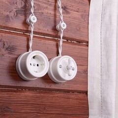 Переключатель Werkel Ретро одноклавишный накладной белый (a051317) - фото 7