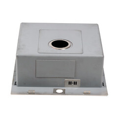 Мойка для кухни Melana ProfLine 50х50х20 см врезная с сифоном сталь (R5050H) - фото 16