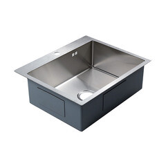 Мойка для кухни Melana ProfLine 60х50х20 см врезная с сифоном сталь (R6050H) - фото 14