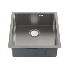 Изображение товара Мойка для кухни Melana ProfLine 50х50х20 см врезная с сифоном сталь (R5050W)