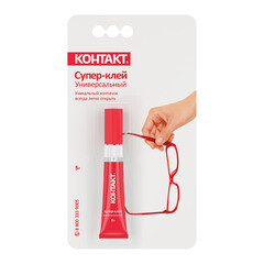 Клей Контакт секундный прозрачный 5 г на блистере - фото 3