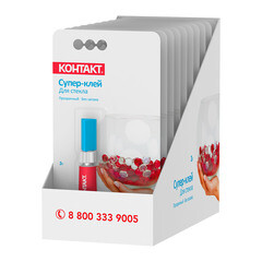 Клей контактный Контакт для стекла 3 г - фото 3