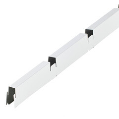 Изображение товара Элемент для потолка грильято GL15 100х100х37х15 мм «папа» белый