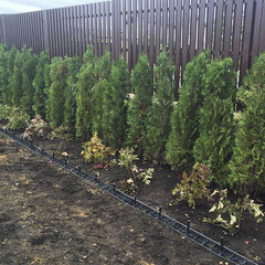 Бордюр пластиковый 1000х45х80 мм черный Gidrolica Line - фото 3