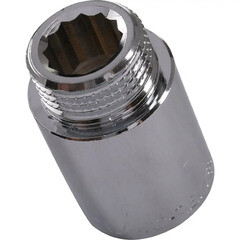 Изображение товара Удлинитель Tiemme 25 мм х 1/2 ВР(г) х 1/2 НР(ш) латунный (1500170)