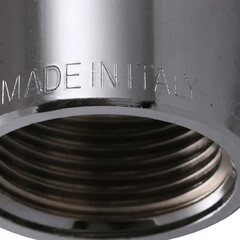 Удлинитель Tiemme 100 мм х 1/2 ВР(г) х 1/2 НР(ш) латунный (1500188) - фото 2