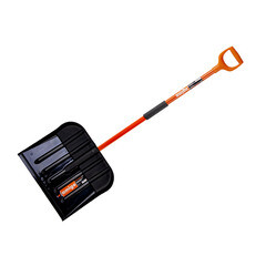 Лопата снеговая Amigo поликарбонат с алюминиевым черенком 1500х460 мм (78011) - фото 1