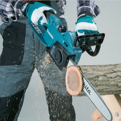 Пила цепная электрическая Makita UC4041A 1800 Вт 16" шаг 3/8" паз 1,3 мм 56 звеньев - фото 7