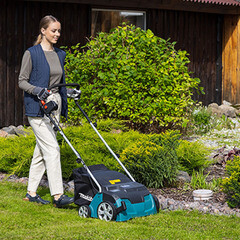 Скарификатор-аэратор электрический Makita UV3200 1300 Вт - фото 2