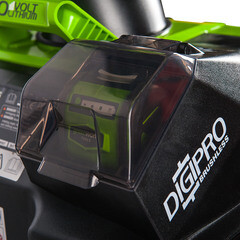 Снегоуборщик аккумуляторный Greenworks GD40SB 500 мм 40 В 1 АКБ и ЗУ (GD40SB) - фото 5