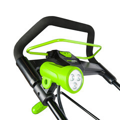 Снегоуборщик аккумуляторный Greenworks GD40SB 500 мм 40 В 1 АКБ и ЗУ (GD40SB) - фото 2