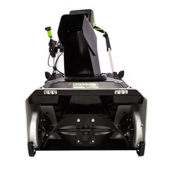 Снегоуборщик аккумуляторный Greenworks GD82STK5 500 мм 82 В 1 АКБ и ЗУ (GD82STK5) - фото 8