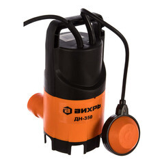 Изображение товара Насос дренажный Вихрь ДН-350 для грязной воды 133 л/мин (68/2/8)