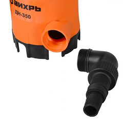 Насос дренажный Вихрь ДН-350 для грязной воды 133 л/мин (68/2/8) - фото 8