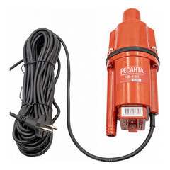 Насос вибрационный колодезный Ресанта НВ-15Н для чистой воды 22 л/мин нижний забор (77/8/4) - фото 1