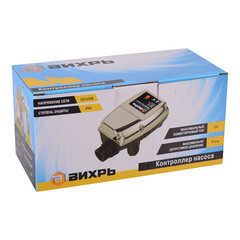 Контроллер давления для насоса Вихрь латунный с манометром и кабелем (68/4/4) - фото 11