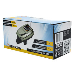 Контроллер давления для насоса Вихрь латунный с манометром и кабелем (68/4/4) - фото 3