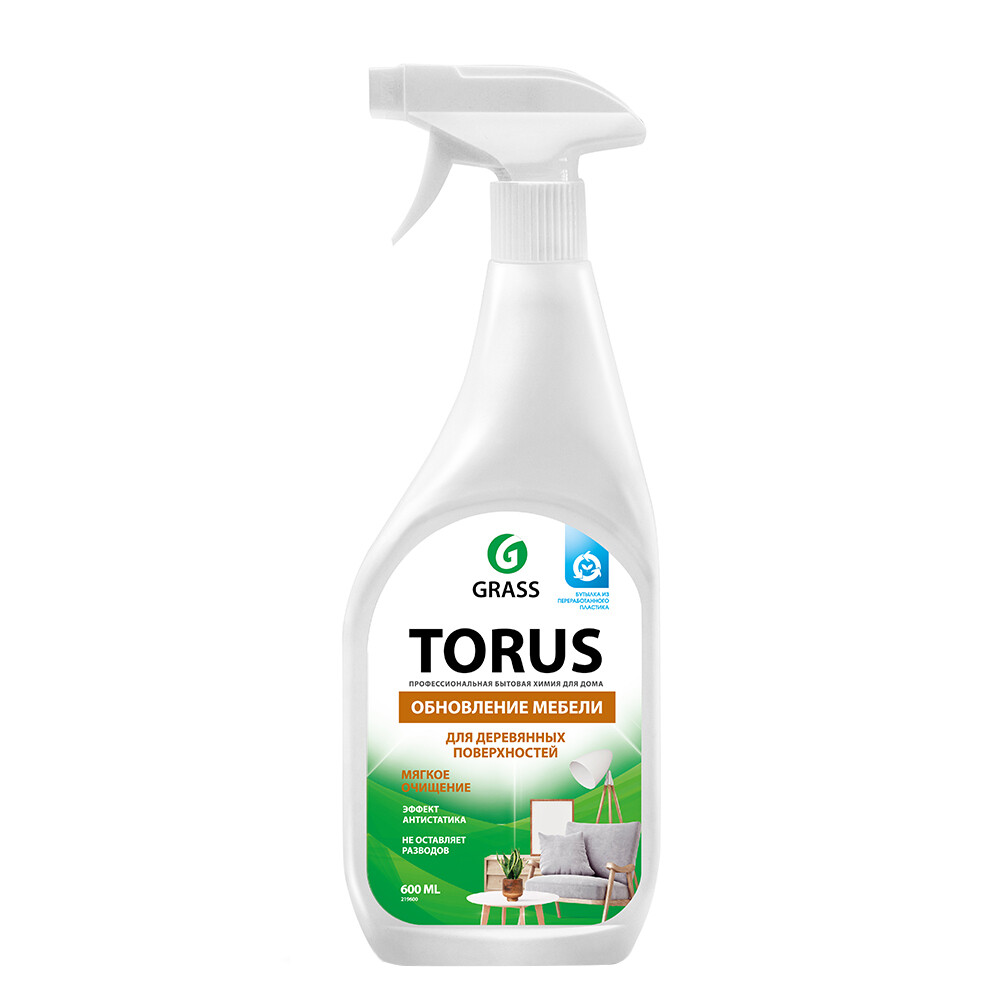 Изображение товара Полироль Grass Torus для мебели 600 мл