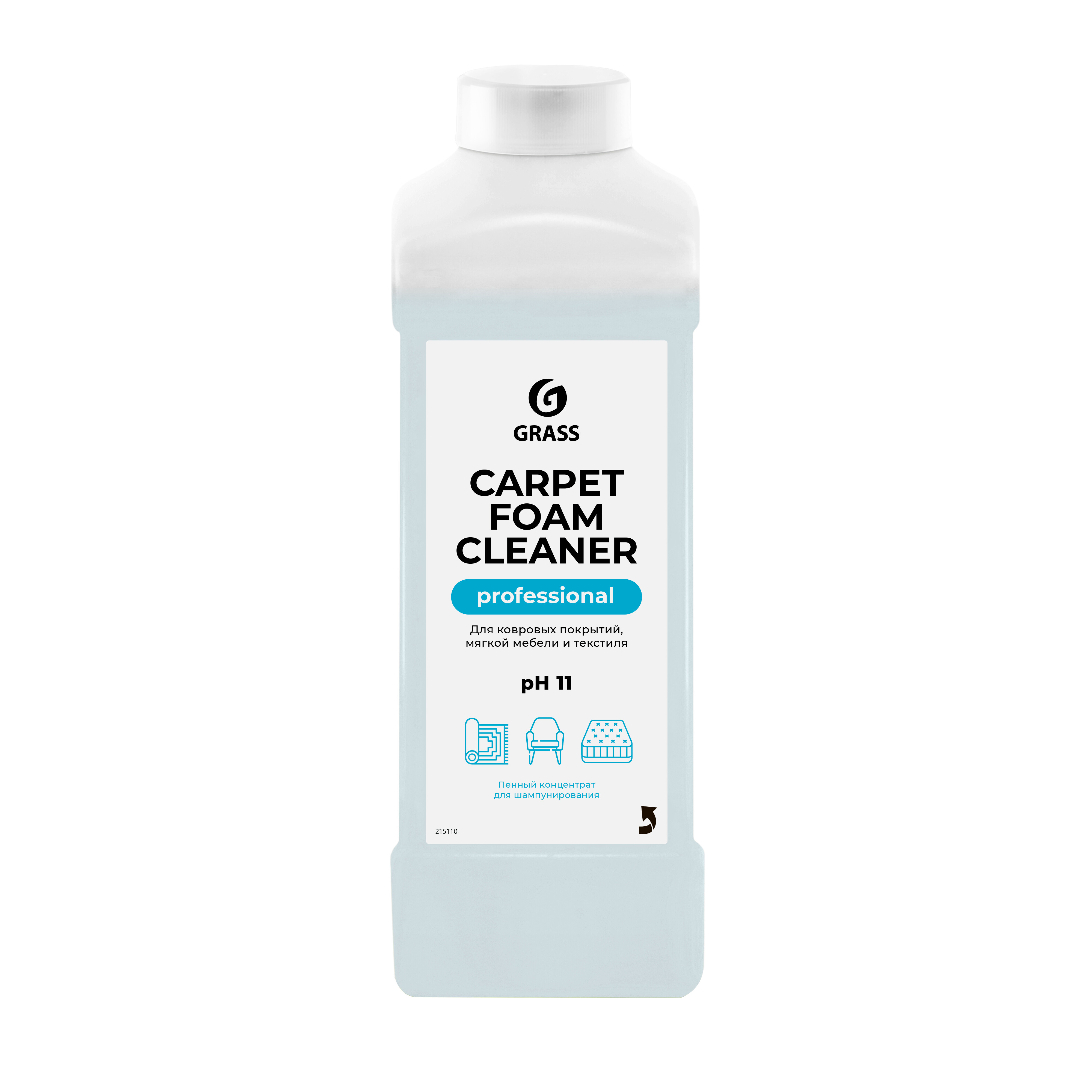 Изображение товара Средство Grass Carpet Foam Cleaner для чистки ковровых покрытий 1 л