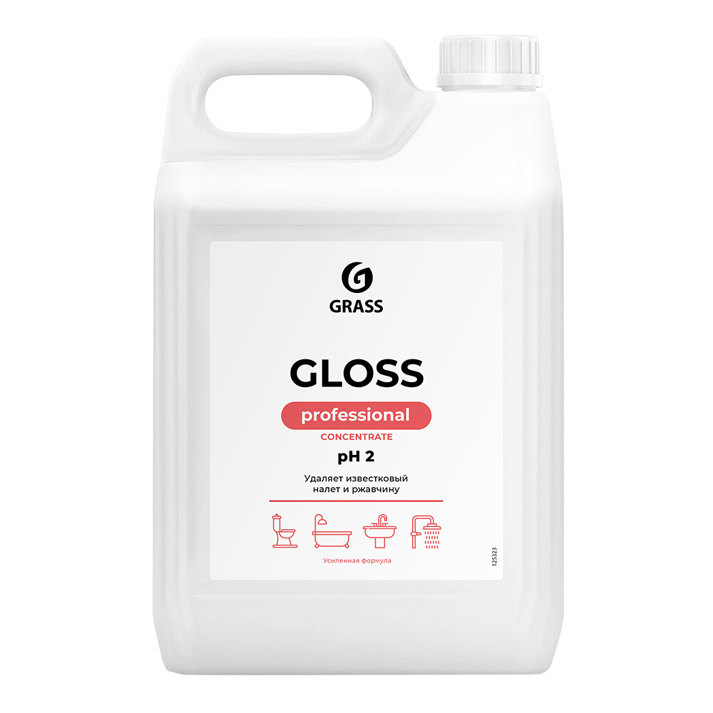 Изображение товара Средство Grass Gloss Concentrate для удаления налета и ржавчины концентрат 5 л