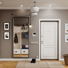 Дверь входная Mastino Home Eco левая букле графит - ларче белый 860х2050 мм - фото 4