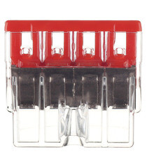 Клемма на 4 провода Wago 0,5-2,5 кв.мм самозажимная без пасты (100 шт.) (2273-204/2667) - фото 5