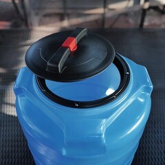 Бочка 200 л полиэтиленовая с крышкой - фото 3