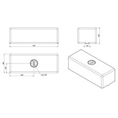 Емкость 100 л полиэтиленовая с крышкой - фото 4