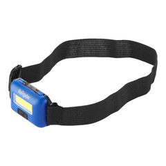 Изображение товара Фонарь налобный Navigator NPT светодиодный 1 LED 3 Вт на батарейках AAA ударопрочный пластик 3 режима (14660)