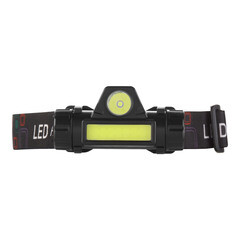 Фонарь налобный Navigator NPT светодиодный 2 LED 5/3 Вт аккумуляторный Li-Ion 1200 мАч металл/пластик 2 режима (14661) - фото 4