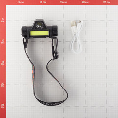 Фонарь налобный Navigator NPT светодиодный 2 LED 5/3 Вт аккумуляторный Li-Ion 1200 мАч металл/пластик 2 режима (14661) - фото 2