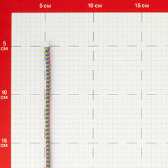 Шнур вязаный полипропиленовый 8 прядей d5 мм - фото 2
