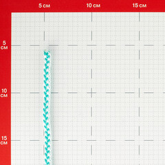 Шнур вязаный полипропиленовый 8 прядей d6 мм - фото 3