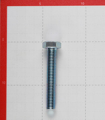 Болт оцинкованный M12x70 мм DIN 933 (10 шт.) - фото 2
