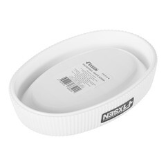 Мыльница для ванной Fixsen White Boom настольная пластик белая (FX-412-4) - фото 3