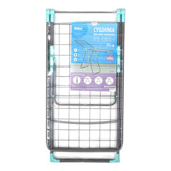 Сушилка для белья напольная Ника 21 м 1815х515х930 мм серебро - фото 3