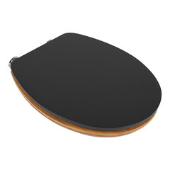 Сиденье для унитаза Wirquin Black Touch МДФ с микролифтом (20722853) - фото 4