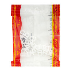 Бегунок для алюминиевого карниза пластмассовый белый (20 шт.) - фото 3