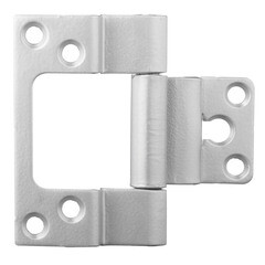 Петля ПНН-80 бабочка универсальная неразъемная 80х55 мм серая - фото 1