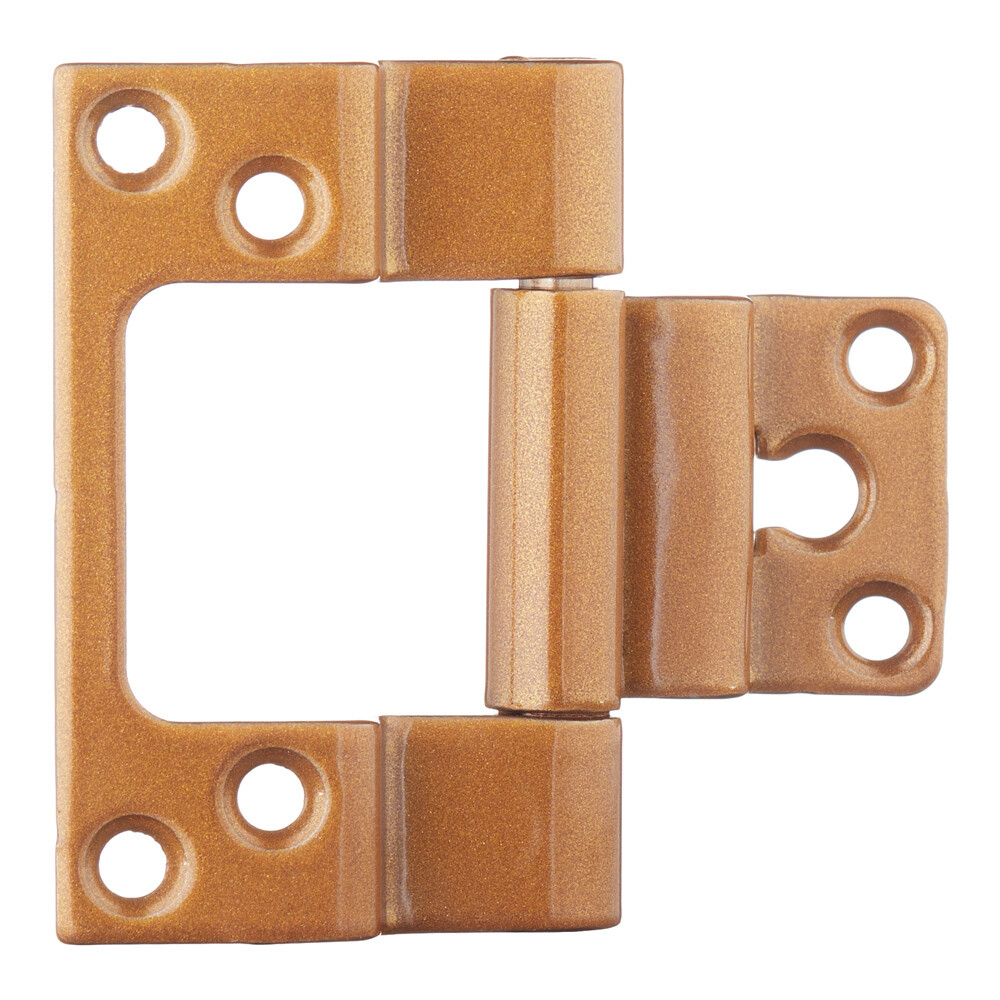 Изображение товара Петля ПНН-80 бабочка универсальная неразъемная 80х55 мм золото Изображение товара Петля ПНН-80 бабочка универсальная неразъемная 80х55 мм золото