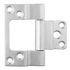 Петля ПНН-80 бабочка универсальная неразъемная 80х55 мм хром - фото 1