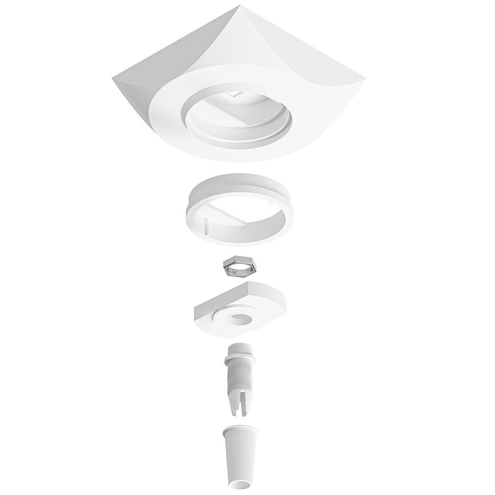 Изображение товара Основание для подвесного светильника Arte Lamp Base пластиковое IP20 белое A410433