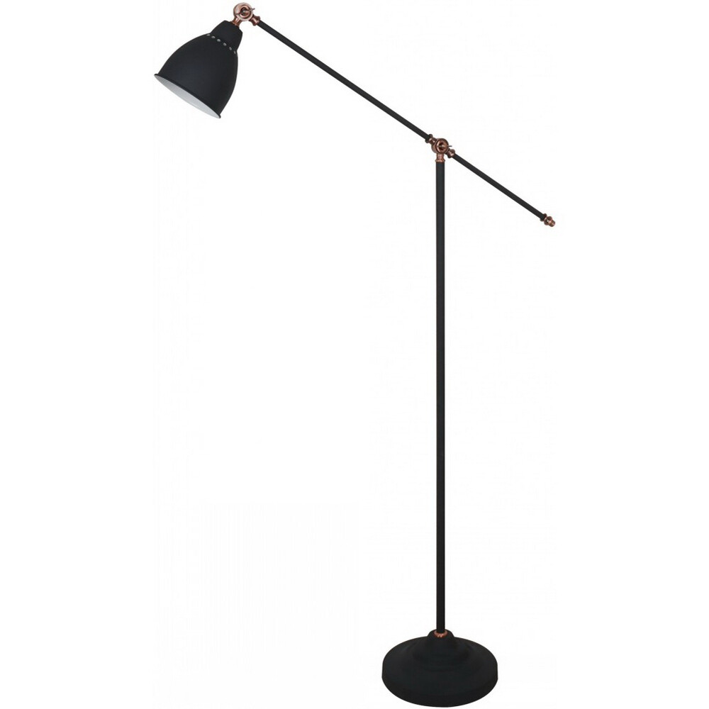 Изображение товара Современный напольный торшер Arte Lamp E27 60 Вт черный в скандинавском стиле