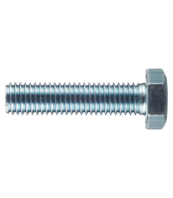 Изображение товара Оцинкованный болт M12x50 мм DIN 933 12 шт. надежное крепление для строительства и ремонта